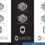carter construction logo giude